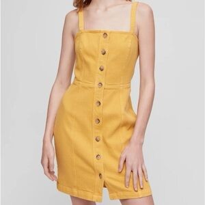 ARITZIA | Shasta dress in yellow | size 4